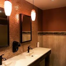 Knows there's no better place to have fun with them than in a restaurant's bathroom. Bathroom Interior Design Gallery By Stephanie Nickolson