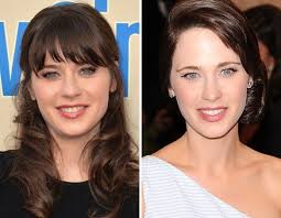 But it doesn't seem like her bangs are ever going away for good. Zooey Deschanel Without Bangs Imgur