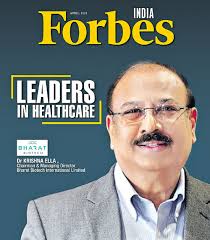 డాక్టర్‌ కృష్ణ ఎల్లకు ఫోర్బ్స్‌ అరుదైన గౌరవం