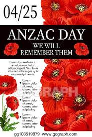 Fofounder 26/06/2020 forces online blog. Vector Illustration Anzac Day Lest We Forget Remembrance Vector Poster Stock Clip Art Gg103519879 Gograph