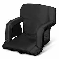 Arlmont Co Ignacio Reclining Stadium Seat With Cushion Wayfair Ca Portable Chair Stadium Chairs Comfortable Seating