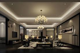 Chandelier Wall Sconces Recessed Lights And Ambient Lighting Around The Beams Living Room Lighting Design Living Room Lighting Lighting Design Interior