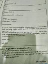 A Urainkanlah Maksud Isi Surat Dinas Di Atas B Mengapa Panitia Merasa Perlu Menulis Surat Kepada Brainly Co Id