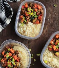 Ground Turkey Zucchini Sweet Potato Skillet This Ground Beef Zucchini Sweet Pot Ground Turkey Recipes Healthy Ground Turkey Meal Prep Healthy Lunch Meal Prep