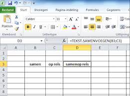 Tekst Samenvoegen In Excel Tips Handleiding Excel