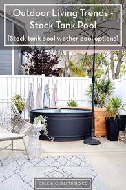 We searched online to find the best stock tank pool option, and after researching we bought the 8 ft extra large stock tank from our local tractor supply. Stock Tank Pool Diy Outdoor Living Trends Greenhouse Studio