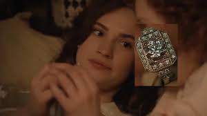 Buy Lily James Ring 1910s Vintage 2.00ct Old European Diamond Engagement  Ring in 935 Argentium Silver • Art Deco Rings • Antique Engagement Ring  Online in India