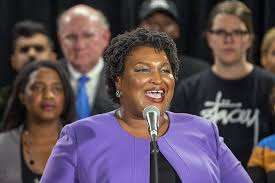 Stacey abrams at celebrity 'rock the vote' concert: Abrams Ends Georgia Governor Bid Says She Ll File Lawsuit