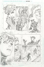 Hi Res Pencils For Inkers Injustice 17 Page 7 Comic Book Drawing Comic Book Layout Comic Book Genres