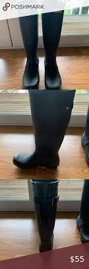 Hunter original tall gloss rain boots. Matte Black Hunter Boots Black Hunter Boots Hunter Boots Black Hunters