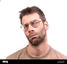 Broken glass black, man hi-res stock photography and images