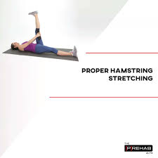 This article demonstrates the standing hamstring stretch. Proper Hamstring Stretching ð—£ ð—¥ð—²ð—µð—®ð—¯