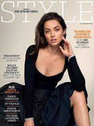Ana celia de armas caso nació en cuba el 30 de abril de 1988. Ana De Armas Covers The Sunday Times Style January 24th 2021 By Thomas Whiteside Fashionotography