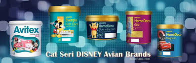 Cat rumah glow in the dark. Cat Glow In The Dark Koleksi Avian Brands Seri Disney Miss Riana