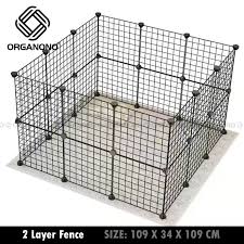 Fences, used for various boundary markers, are also used to block access, prevent theft and trespassing, and keep animals from wandering off. 35cm Organono Diy Metal Frame Iron Fence Stackable Pet Cage Furniture Home Living Office Furniture Fixtures On Carousell