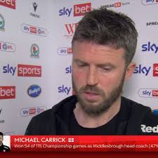 Michael Carrick pre-match interview