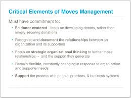 Major Gifts Moves Management Made Easy