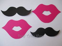 Dashing little man invitations, gentleman centerpieces for kids & adults in india. For Diaper Cake Baby Shower Birthday Party Diecut Cutouts 6 Mustache And Lips Theme Decorations Centerpiece