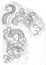 The tattoos exhibit the serpentine, wingless mythological creatures with small claws and horned head. Template Dragon Tattoo Art Japanese Dragon Tattoos Japanese Dragon Tattoo