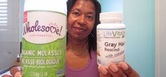 Then, does blackstrap molasses really reverse gray hair? Life Vitality Gray Hair Rescind Verses Wholesome Molasses Gray Hair Reversal Lola S Life Lessons