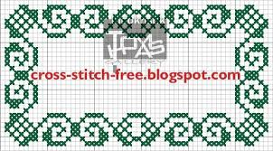We go through and change symbols in patterns that are too similar and we try to limit the amount of colours used and the size of the completed designs so they are more affordable and easier to stitch, whilst still. Simple Geometric Border Cross Stitch Pattern To Fit Standard 7w X 5h Frame Or Mat For Immediate Download Sewing Fiber Craft Supplies Tools Kromasol Com