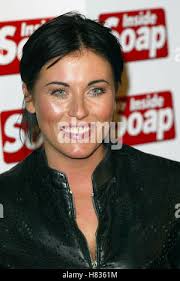 JESSIE WALLACE SAVON AWARDS 2002 BBC Television Centre LONDON ANGLETERRE 18  Mai 2002 Photo Stock