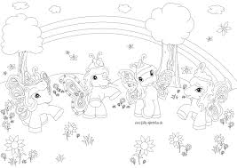 Ausmalbilder Mit Filly Motiven