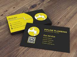 A plumbing business needs to create it's own identity to connect to customers and provide their plumbing services. Plumber Business Card Design Template Business Card Template Design Business Card Design Business Card Design Creative