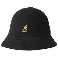 Men S Kangol Bermuda Casual Hat Size Small Black Gold Kangol Kangol Hats Casual Hat