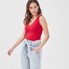 We did not find results for: Body Bretelles Larges Cotele Rouge Femme Vib S