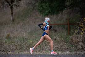 Running her first marathon, jordan hasay finished in 2:23:00 in the boston marathon on monday, third overall behind winner edna kiplagat of kenya and rose chelimo of bahrain. Jordan Hasay Races Solo A Half Marathon In Oregon