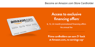 The amazon store card offers 0% financing for 6 to 24 months, depending on what you buy and how much it costs. Www Syncbank Com Amazon Login Into Your Amazon Store Card Icreditcardlogin