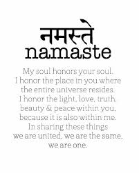 India When We Greet Namaste And The Meaning Behind It Yoga Quotes Namaste Yoga Quotes Yoga Symbols