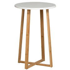 Eccostyle White Tall Display Table Cbbft0013wm The Home Depot In 2020 Plant Table Side Table Framed Plants
