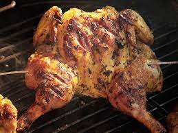 Or is it a gas grill? Grilled Butterflied Chicken Recipe Recipe Stuffed Whole Chicken Food Lab Butterflied Chicken
