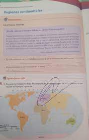 Para el apoyo de este plan de clase, descarga el material imprimible de: Pagina 6 De Geografia Sexto Grado Brainly Lat