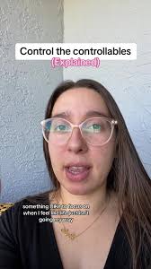 This creates so much peace #controlthecontrollable #controlwhatyoucancontrol