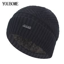 Youbome Skullies Beanies Winter Hats For Men Beany Knitted Hat Women Male Gorras Warm Soft Neck Balaclava Bonnet B In 2021 Winter Hats For Men Hats For Men Winter Hats
