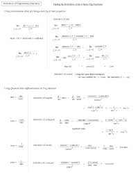In this course we will cover the calculus of real univariate functions, which was developed during more than. Derivative Rules Trig Pdf