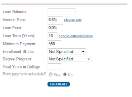 Finaid Calculators Loan Calculator Money Saving Strategies Loan Calculator Paying Off Student Loans