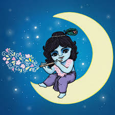 Little Krishna Govanda Vrindavan Baby Krishna Krishna Radha Painting Cute Krishna