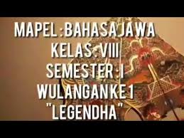 We did not find results for: Materi Mata Pelajaran Bahasa Jawa Kelas 8 Wulangan 1 Legendha Youtube