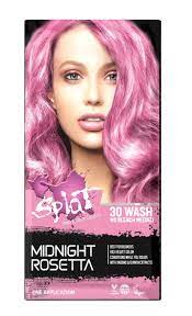 The longer the color vasiline on skin before you dye keeps it from staining. Splat Midnight Rosetta 30 Wash No Bleach Pink Semi Permanent Hair Dye Buy Online In Sweden At Sweden Desertcart Com 59073591