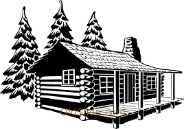Magnificent Cabin In The Woods Clipart Cabin Art Log Cabin Clip Art