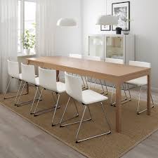Ekedalen Bernhard Tisch Und 6 Stuhle Eiche Mjuk Weiss In 2020 Kuchentisch Und Stuhle Stuhl Eiche Und Ikea Kuchentisch