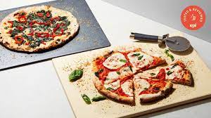 How to use a pizza stone to use a pizza stone for baking pizza, follow these steps: The Best Pizza Stone And Baking Steel In 2021 For Crispy Blistered Crusts Like The Pros Make Epicurious