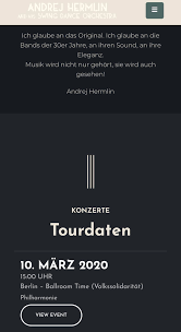 Andrej hermlin and his swing dance orchestra. Andrej Hermlin And His Swing Dance Orchestra