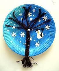 Diese und unzählige andere ideen zu jedem anlass und jeder jahreszeit finden eltern und kinder hier. Amazon Basteln Winterbaum Pappteller Wolle Winter Baume Basteln Mit Kindern Winter Basteln Winter Grundschule