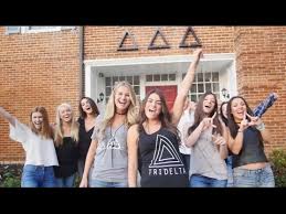 Tri delta partnered with st. Trending Houses Tri Delta University Of Maryland Youtube