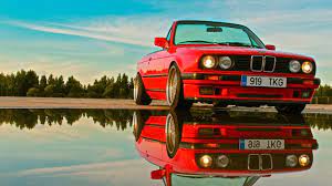 Car Bmw Reflection Bmw E30 4k Wallpaper Hdwallpaper Desktop Bmw E30 Bmw E30